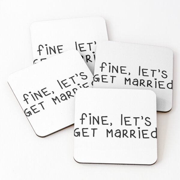 Item preview, Fine, Let’s Get Married - The Beaches designed and sold by jeminamarina.