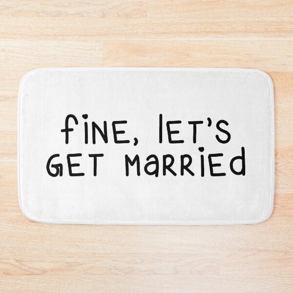 Item preview, Fine, Let’s Get Married - The Beaches designed and sold by jeminamarina.