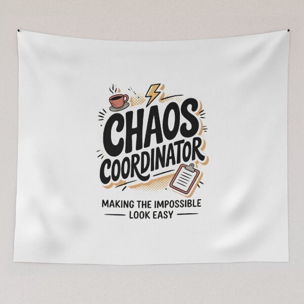 Item preview, The Chaos Coordinator  Making the Impossible Look Easy designed and sold by Enea Kelo.