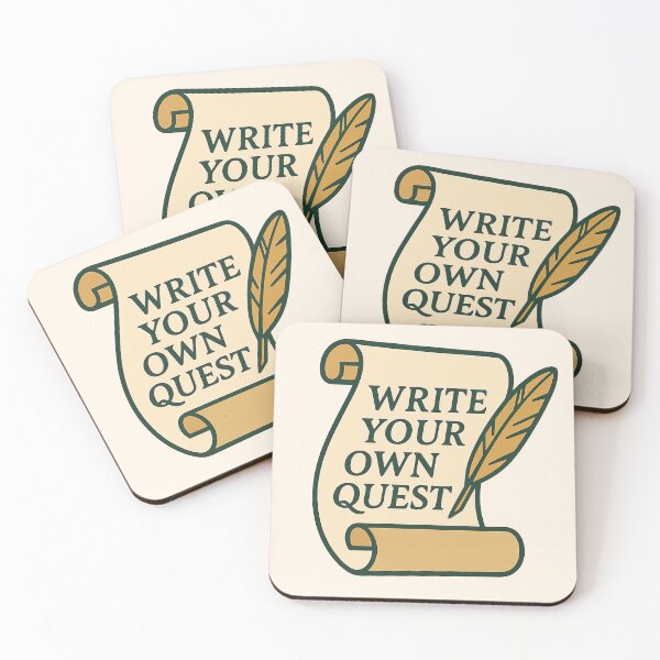 Item preview, Write Your Own Quest — Fantasy Scroll designed and sold by jgvisualarts.