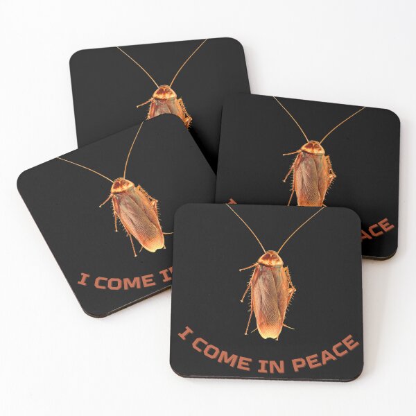 Item preview, I Come In Peace – Funny Cockroach Design designed and sold by D-Ave Magic Store .
