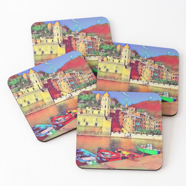 Item preview, Vernazza Boats designed and sold by SusanneFerrante.