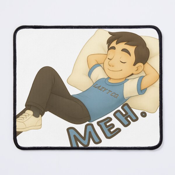 Item preview, Lazy Day Vibes – Chill Cartoon Character Relaxing Illustration designed and sold by Lazy T Co..