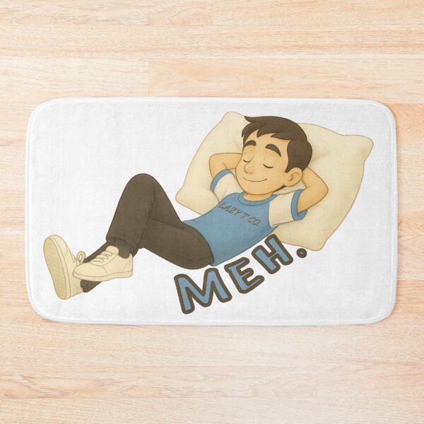 Item preview, Lazy Day Vibes – Chill Cartoon Character Relaxing Illustration designed and sold by Lazy T Co..