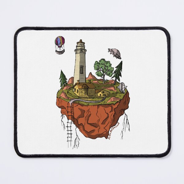 Item preview, Mysterious Island designed and sold by Julia's Print Studio .