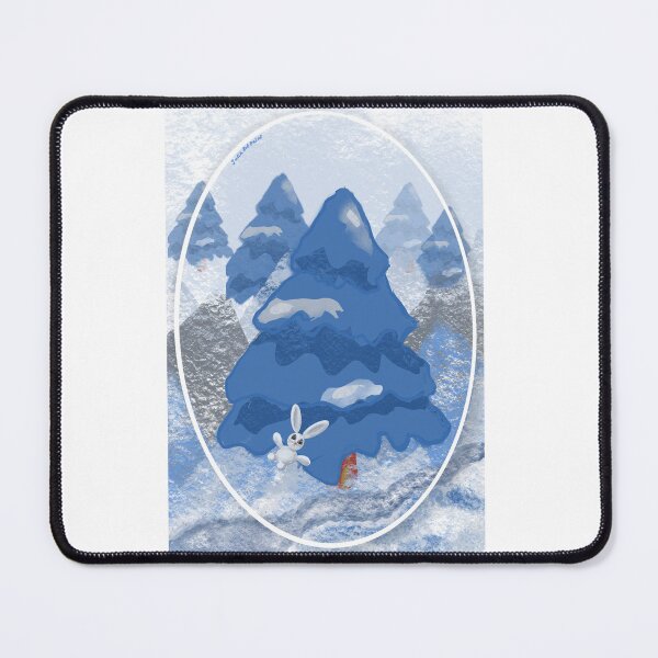 Item preview, Tiny bunny under the Christmas tree. designed and sold by Julia's Print Studio .