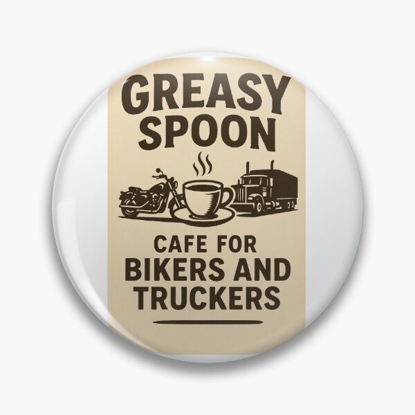 Item preview, Greasy Spoon, cafe culture on the road. designed and sold by grittyjohn.