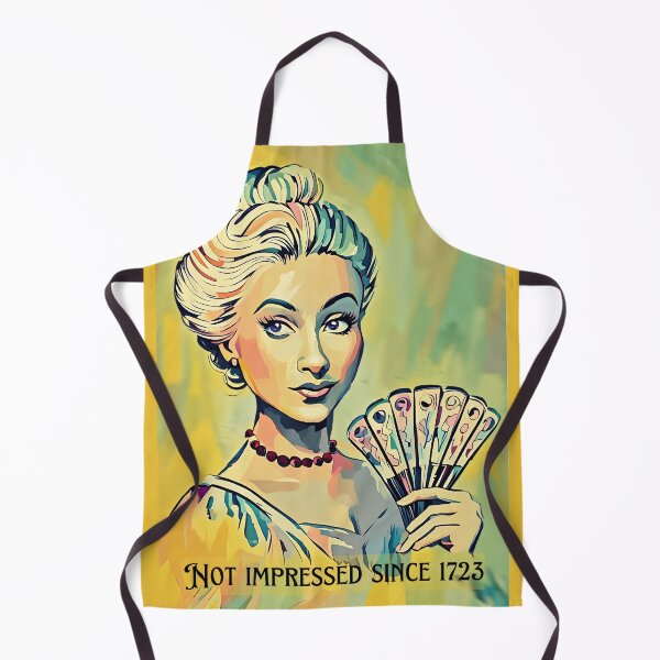 Item preview, Not Impressed Since 1723 Portrait designed and sold by gleefulme.