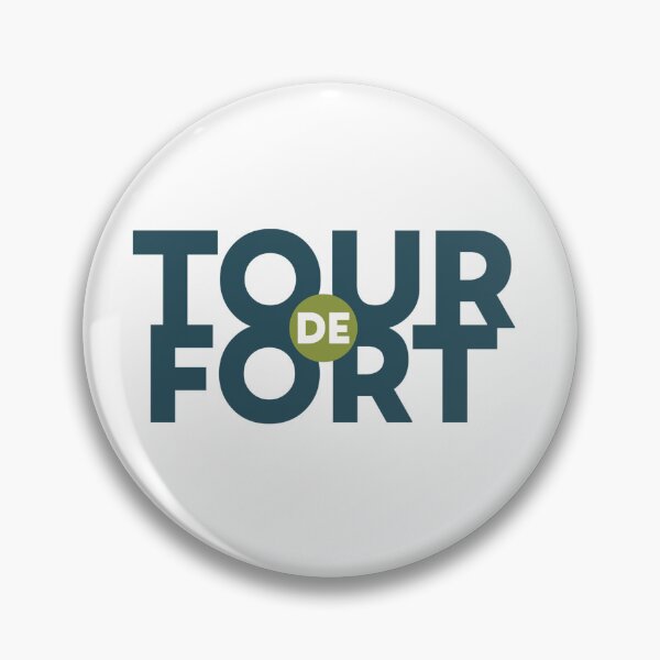 Item preview, Tour de Fort Stacked Logo designed and sold by tourdefortmusic.