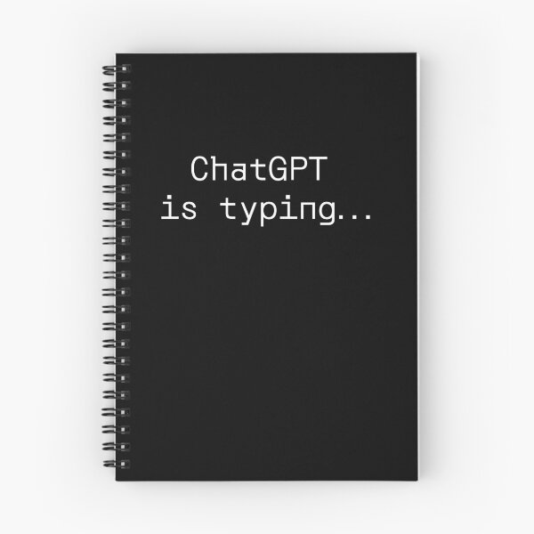 Item preview, ChatGPT is typing... designed and sold by PromptlyPrinted.