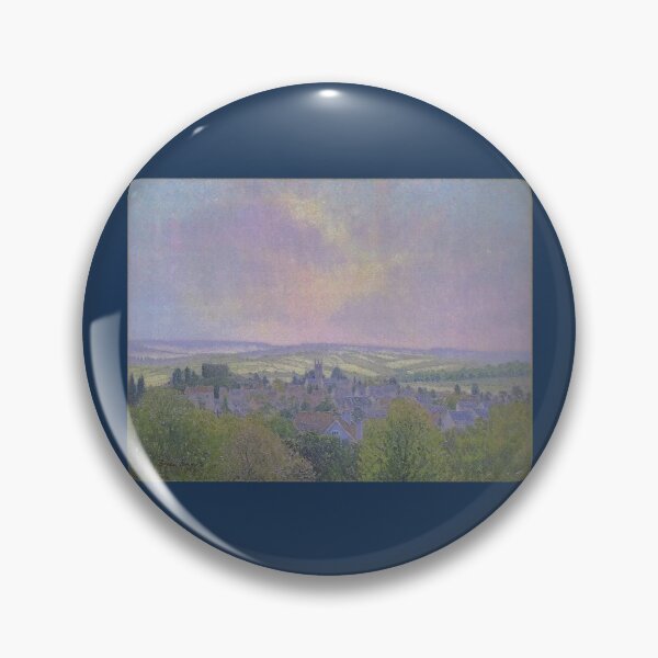 Item preview,  Totnes from Harpers Hill3（watercolour + AI) designed and sold by artsmeow.