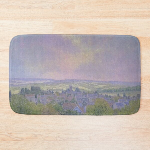 Item preview,  Totnes from Harpers Hill3（watercolour + AI) designed and sold by artsmeow.