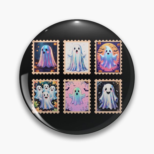 Item preview, Ghostly Fun Halloween Stickers designed and sold by GadiDesignArt.