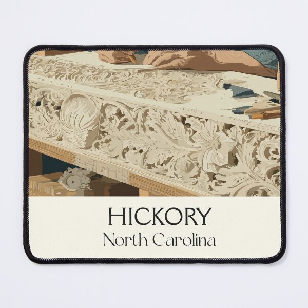 Item preview, Hickory North Carolina Vintage Art | Furniture Capital Craftsman Design designed and sold by TuncGK.