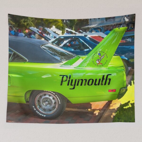 Item preview, 1970 Green Plymouth Road Runner Hemi Super Bird X100 designed and sold by RichFrancoCars.