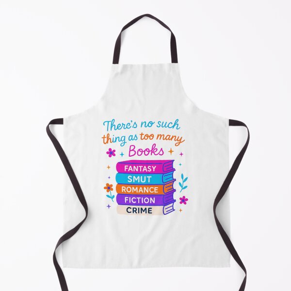 Item preview, Colorful Book Lover Design – “There’s No Such Thing As Too Many Books” Quote for Readers & Bibliophiles designed and sold by GemBob Creations.