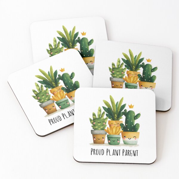 Item preview, Proud Plant Parent – Cute Kawaii Plant Gang Design designed and sold by VisionaryVeils.