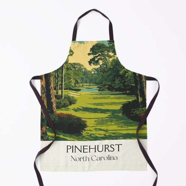 Item preview, Pinehurst North Carolina Vintage Art | Home of American Golf Illustration designed and sold by TuncGK.
