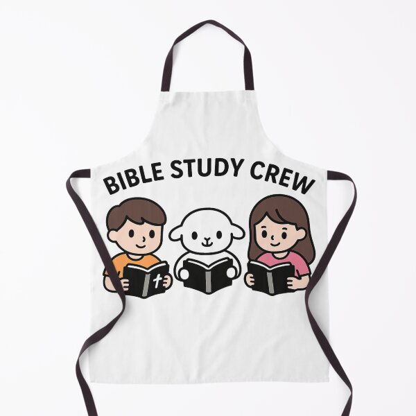 Item preview, Cute Bible Study Crew | Christian Kids Reading Scripture designed and sold by Heavenly-Cloudz.