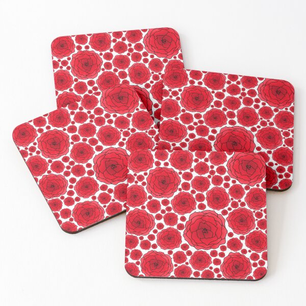Item preview, Red Flowers designed and sold by This and That.