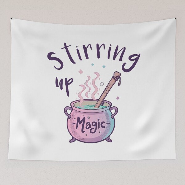 Item preview, Stirring Up Magic designed and sold by witchlingart.