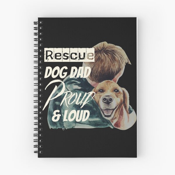Item preview, Rescue Dog Dad Proud & Loud – Pet Lover Gift designed and sold by Mazieblu.