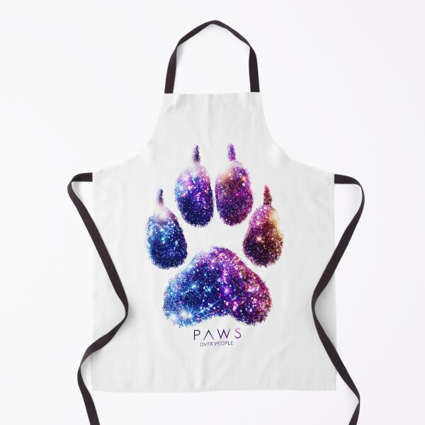 Item preview, Paws Over People – Galaxy Paw Print Design designed and sold by VisionaryVeils.
