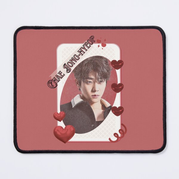 Item preview, Chae Jong-hyeop (채종협) Korean Actor Card Red Aesthetic Collage Design designed and sold by AJUNICE STUDIO.