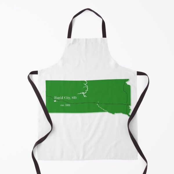 Item preview, Rapid City, SD [Green] designed and sold by PhilbonianDezin.