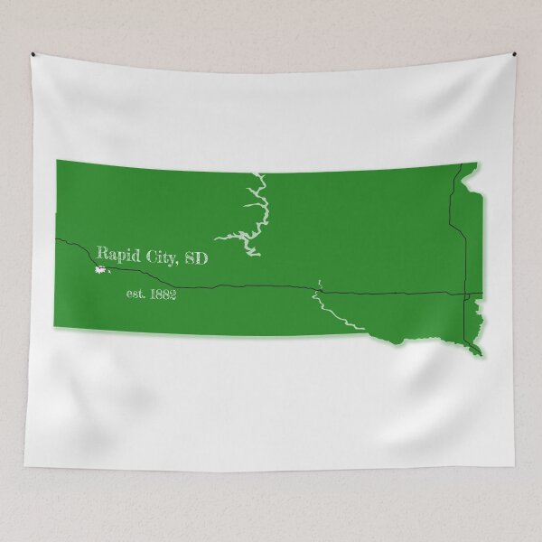 Item preview, Rapid City, SD [Verde] designed and sold by PhilbonianDezin.