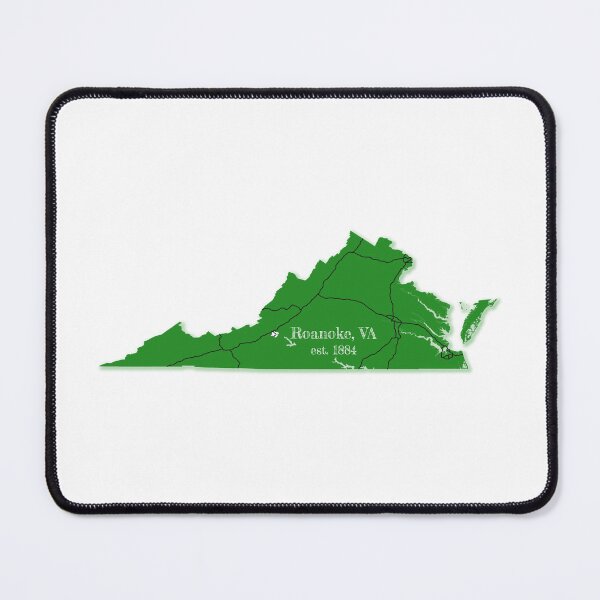 Item preview, Roanoke, VA [Green] designed and sold by PhilbonianDezin.