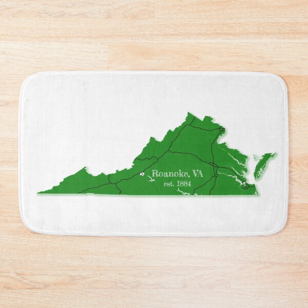 Item preview, Roanoke, VA [Green] designed and sold by PhilbonianDezin.