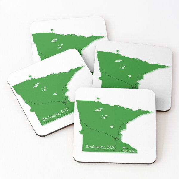 Item preview, Rochester, MN [Green] designed and sold by PhilbonianDezin.