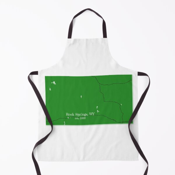Item preview, Rock Springs, WY [Green] designed and sold by PhilbonianDezin.