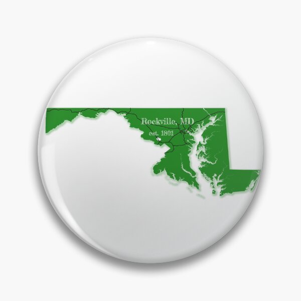 Item preview, Rockville, MD [Green] designed and sold by PhilbonianDezin.