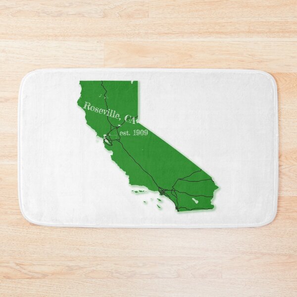 Item preview, Roseville, CA [Green] designed and sold by PhilbonianDezin.