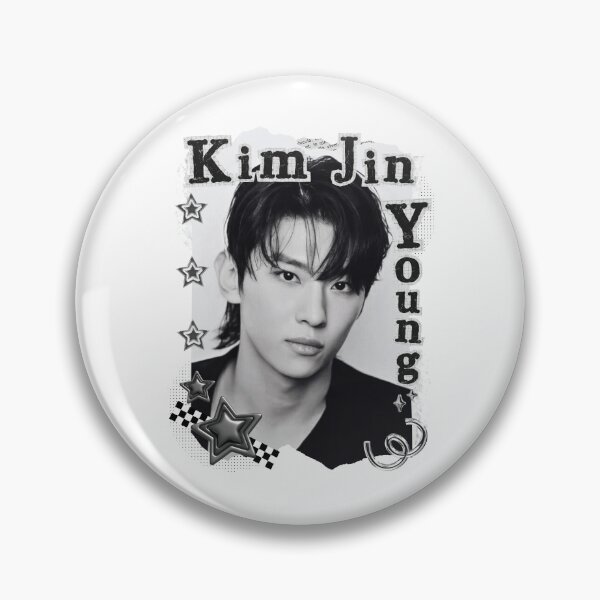 Item preview, Kim Jin-young Dex (김진영) Korean Actor Black and White Collage Digital Art Portrait designed and sold by AJUNICE STUDIO.