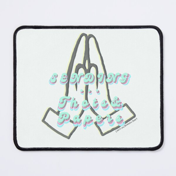 Item preview, Sending Thots & Papers designed and sold by Nomadic Heart.