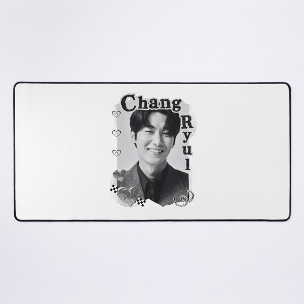 Item preview, Chang Ryul (장렬) Korean Actor Black and White Collage Digital Art Portrait designed and sold by AJUNICE STUDIO.