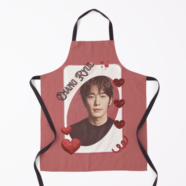 Item preview, Chang Ryul (장렬 ) Korean Actor Card Red Aesthetic Collage Design designed and sold by AJUNICE STUDIO.