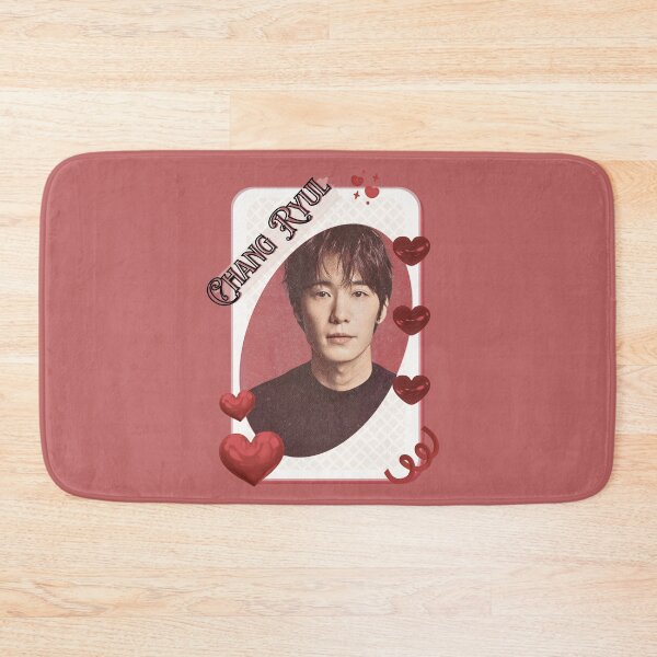 Item preview, Chang Ryul (장렬 ) Korean Actor Card Red Aesthetic Collage Design designed and sold by AJUNICE STUDIO.