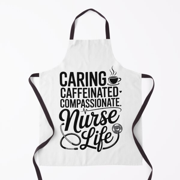 Item preview, The Nurse Life Caring, Caffeinated, Compassionate designed and sold by Enea Kelo.
