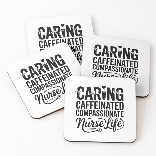 Item preview, Copy of The Nurse Life Caring, Caffeinated, Compassionate designed and sold by Enea Kelo.