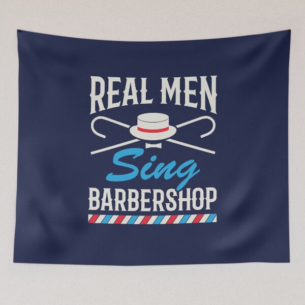Item preview, Real Men Sing Barbershop Harmony Quarter Singer designed and sold by jaygo.