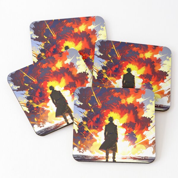 Item preview, Man with his back to an explosion designed and sold by Ledsor.