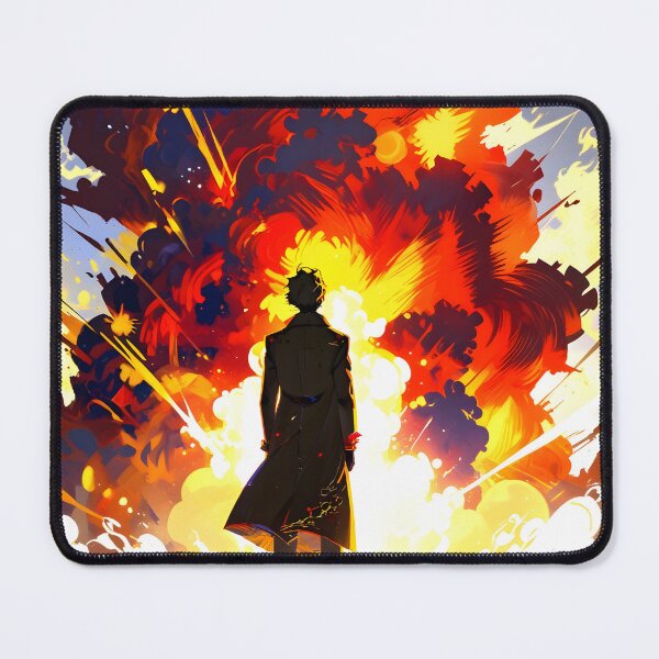 Item preview, Man with his back to an explosion designed and sold by Ledsor.