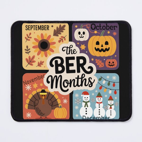 Item preview, Cozy Season The BER Months Cute Holiday designed and sold by tamdevo1.