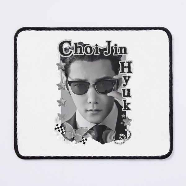 Item preview, Choi Jin-hyuk (최진혁) Korean Actor Black and White Collage Digital Art Portrait designed and sold by AJUNICE STUDIO.