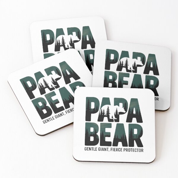 Item preview, The Papa Bear Gentle Giant, Fierce Protector designed and sold by Enea Kelo.