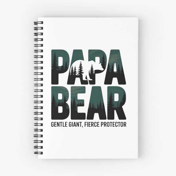 Item preview, The Papa Bear Gentle Giant, Fierce Protector designed and sold by Enea Kelo.